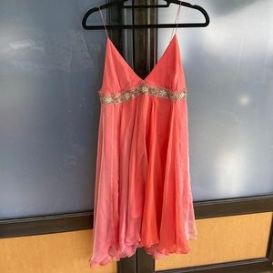 Matthew Williamson 100% silk ombré dress